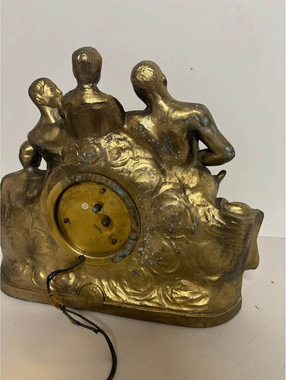 GOLDEN AGE BOXING CHAMPIONSHIP CLOCK-LOUIS, SCHMELING, BABE RUTH,RED GRANGE, ETC